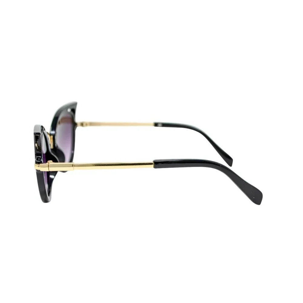Cat Eyes Sunglasses: Black